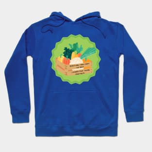 Talking Vegetables Hoodie